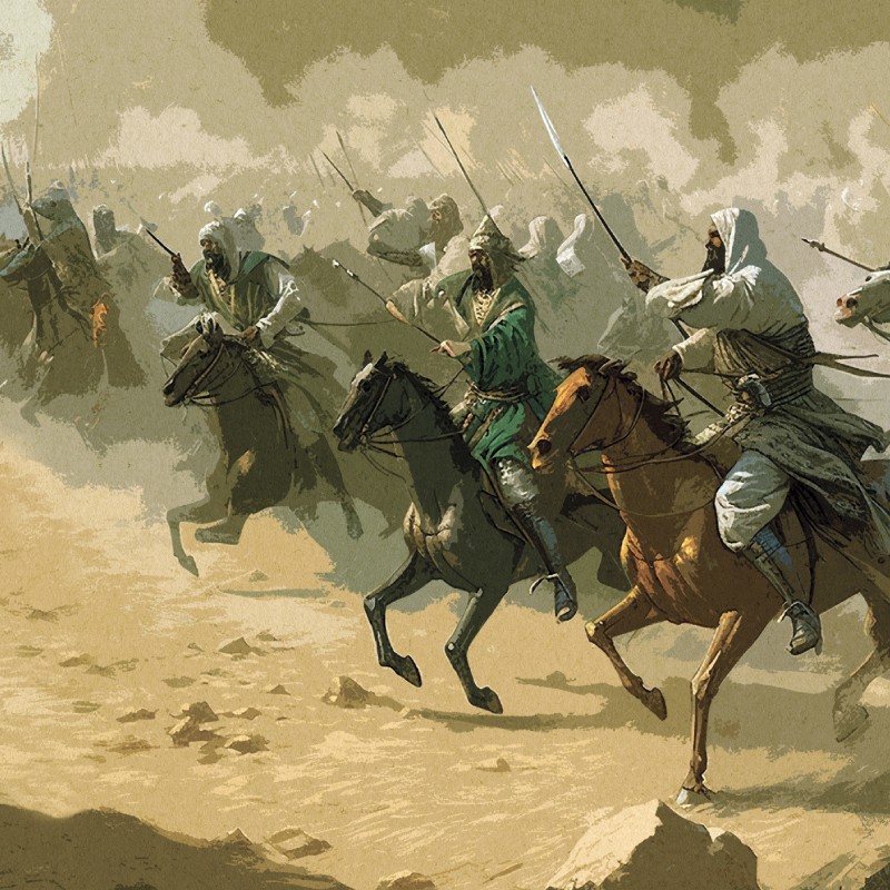 Early Muslim military history